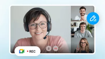 how to edit google meet recording